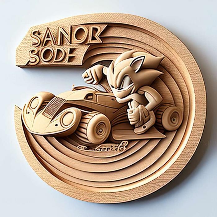 3D модель Гра Team Sonic Racing (STL)
